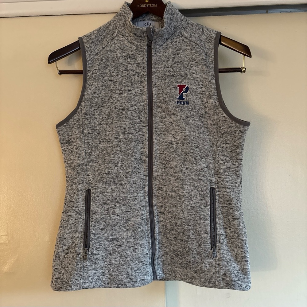 UPenn Penn Zip Vest Women’s Medium Ivy League Collegiate